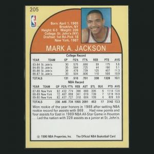 Mark Jackson 1990-91 Hoops (Menendez Brothers) Knicks