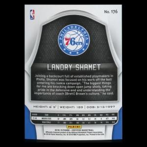 Landry Shamet RC 2018-19 Certified Rookie 76ers