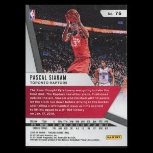 Pascal Siakam 2018-19 Threads Raptors 97/199