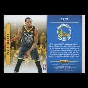 Kevin Durant 2018-19 Contenders Playing the Numbers Game Warriors