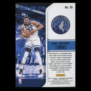 Karl-Anthony Towns 2018-19 Contenders Front-Row Seat Timberwolves