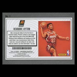 Deandre Ayton 2018-19 Contenders Lottery Ticket Suns
