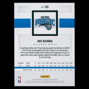 Mo Bamba RC 2018-19 Chronicles Rookie Magic