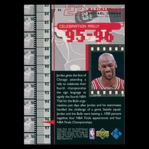 Michael Jordan 1997-98 Upper Deck Timeframe 95-96 Bulls