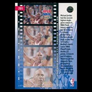 Michael Jordan 1993-94 Upper Deck Game 4 Finals Bulls