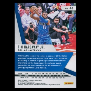 Tim Hardaway Jr. 2018-19 Threads Premium Mavericks 159/199