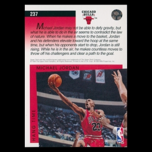 Michael Jordan 1993-94 Upper Deck Signature Moves Bulls