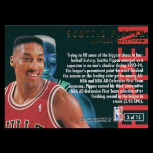 Scottie Pippen 1994-95 Ultra All-NBA First Team Bulls