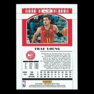 Trae Young 2019 Contenders Draft Picks Season Ticket Hawks