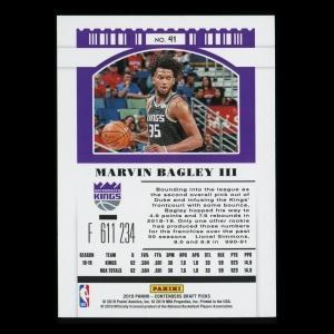 Marvin Bagley III 2019 Contenders Draft Picks Season Ticket Kings