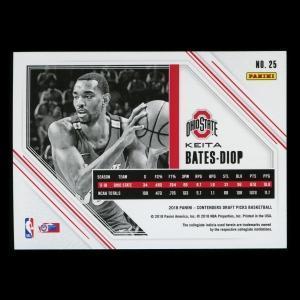 Keita Bates-Diop RC 2018 Contenders Draft Picks Rookie Game Day Ticket Nuggets