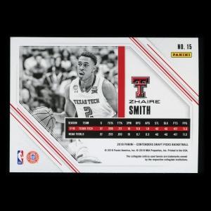 Zhaire Smith RC 2018 Contenders Draft Picks Rookie Game Day Ticket 76ers