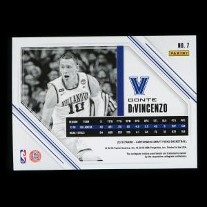 Donte DiVincenzo RC 2018 Contenders Draft Picks Rookie Game Day Ticket Bucks