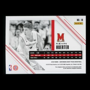 Kevin Huerter RC 2018 Contenders Draft Picks Rookie Game Day Ticket Hawks