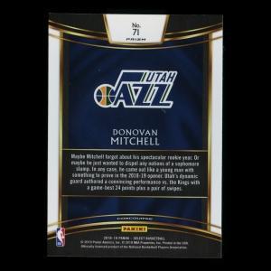 Donovan Mitchell 2018-19 Select Tri-Color Jazz