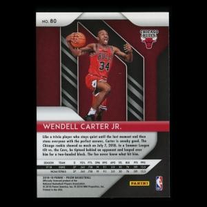 Wendell Carter Jr. RC 2018-19 Prizm Rookie Bulls