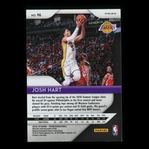 Josh Hart RC 2018-19 Prizm Rookie Silver Lakers