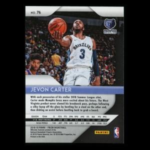 Jevon Carter RC 2018-19 Prizm Rookie Grizzlies