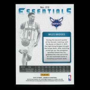 Miles Bridges RC 2018-19 Chronicles Essentials Rookie Hornets