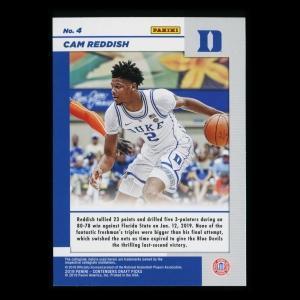 Cam Reddish RC 2019 Contenders Draft Picks Rookie Game Day Ticket Blue Devils/Hawks