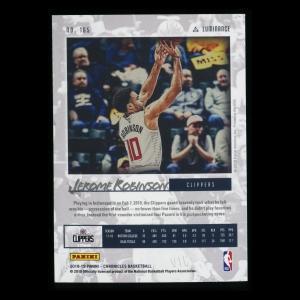 Jerome Robinson RC 2018-19 Chronicles Luminance Rookie Clippers
