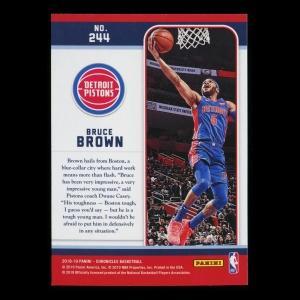 Bruce Brown RC 2018-19 Chronicles Marquee Pistons