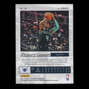 Devonte Graham RC 2018-19 Chronicles Luminance Rookie Hornets