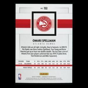 Omari Spellman RC 2018-19 Chronicles Rookie Hawks