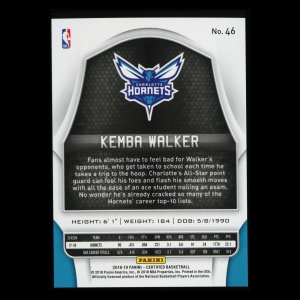 Kemba Walker 2018-19 Certified Hornets 59/99