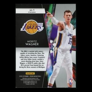 Moritz Wagner RC 2018-19 Prizm Freshman Phenoms Green Lakers