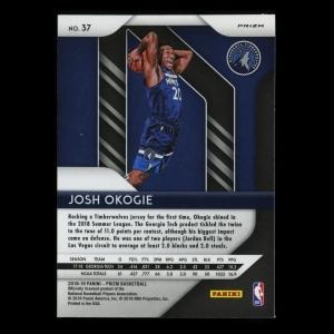 Josh Okogie RC 2018-19 Prizm Pink Cracked Ice Rookie Timberwolves
