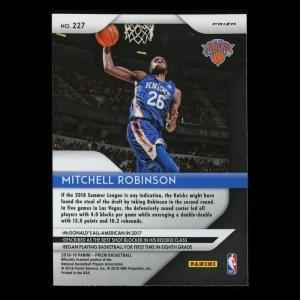 Mitchell Robinson RC 2018-19 Prizm Green Rookie Knicks