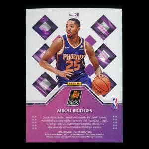 Mikal Bridges RC 2018-19 Status Rookie Credentials Suns