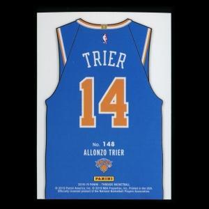 Allonzo Trier RC 2018-19 Threads Icon Jersey Rookie Knicks