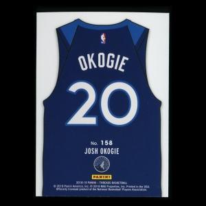 Josh Okogie RC 2018-19 Threads Icon Jersey Rookie Timberwolves