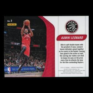 Kawhi Leonard 2018-19 Threads In Motion Raptors