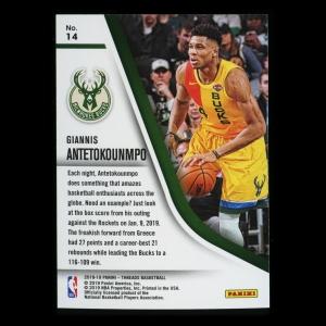 Giannis Antetokounmpo 2018-19 Threads Our Time Bucks