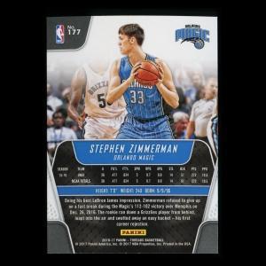 Stephen Zimmerman RC 2016-17 Threads Rookie Magic