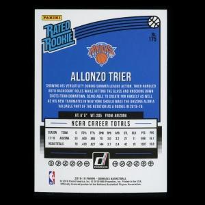 Allonzo Trier RR 2018-19 Donruss Rated Rookie Knicks