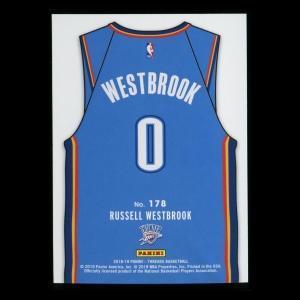 Russell Westbrook 2018-19 Threads Icon Jersey Dazzle Thunder