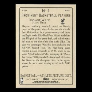 Dwayne Wade 2006-07 Topps Red Heat