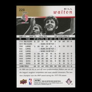 Bill Walton 2008-09 Upper Deck Legends Trail Blazers