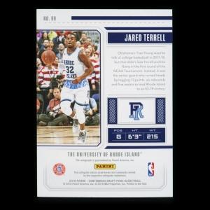 Jared Terrell RC 2018 Contenders Draft Picks College Ticket Rookie Auto Rams/Dnipro