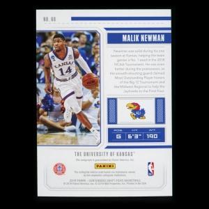 Malik Newman RC 2018 Contenders Draft Picks College Ticket Rookie Auto Jayhawks/Frutti Extra Bursaspor