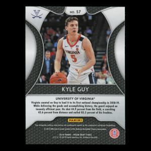 Kyle Guy RC 2019-20 Prizm Draft Picks Rookie Cavaliers | Kings
