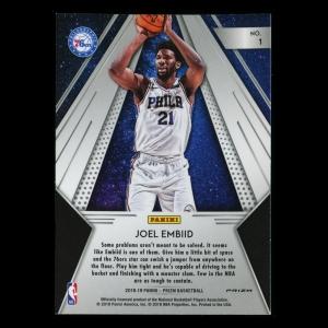 Joel Embiid 2018-19 Prizm Hyper All Day 76ers