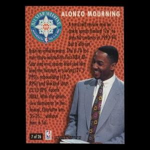 Alonzo Mourning 1994-95 Fleer Minnesota All-Star Weekend Hornets