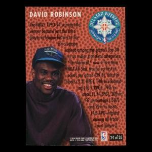 David Robinson 1994-95 Fleer Minnesota All-Star Weekend Spurs
