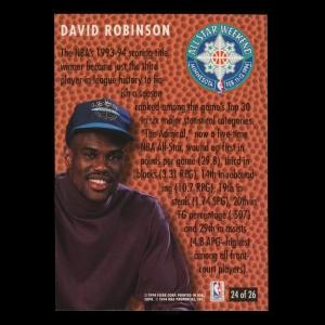 David Robinson 1994-95 Fleer Minnesota All-Star Weekend Spurs