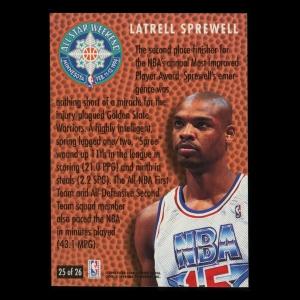 Latrell Sprewell 1994-95 Fleer Minnesota All-Star Weekend Warriors